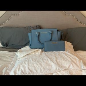 Michael Kors purse AND wallet set